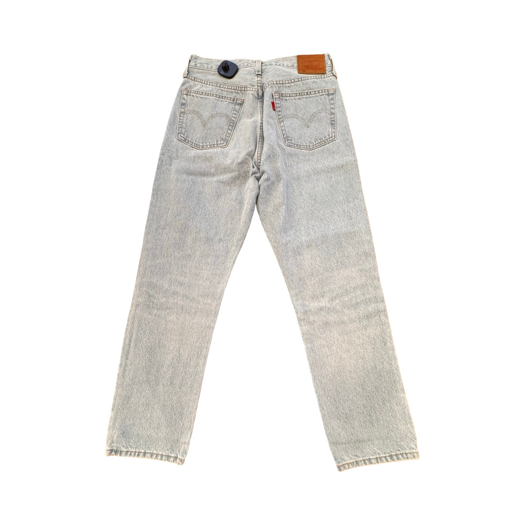 Jeans Boyfriend By Levis In Blue Denim, Size:6