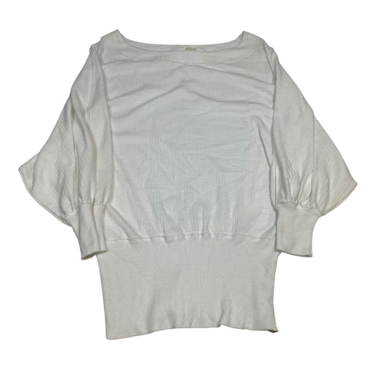 Top 3/4 Sleeve By We The Free In White, Size:Xs
