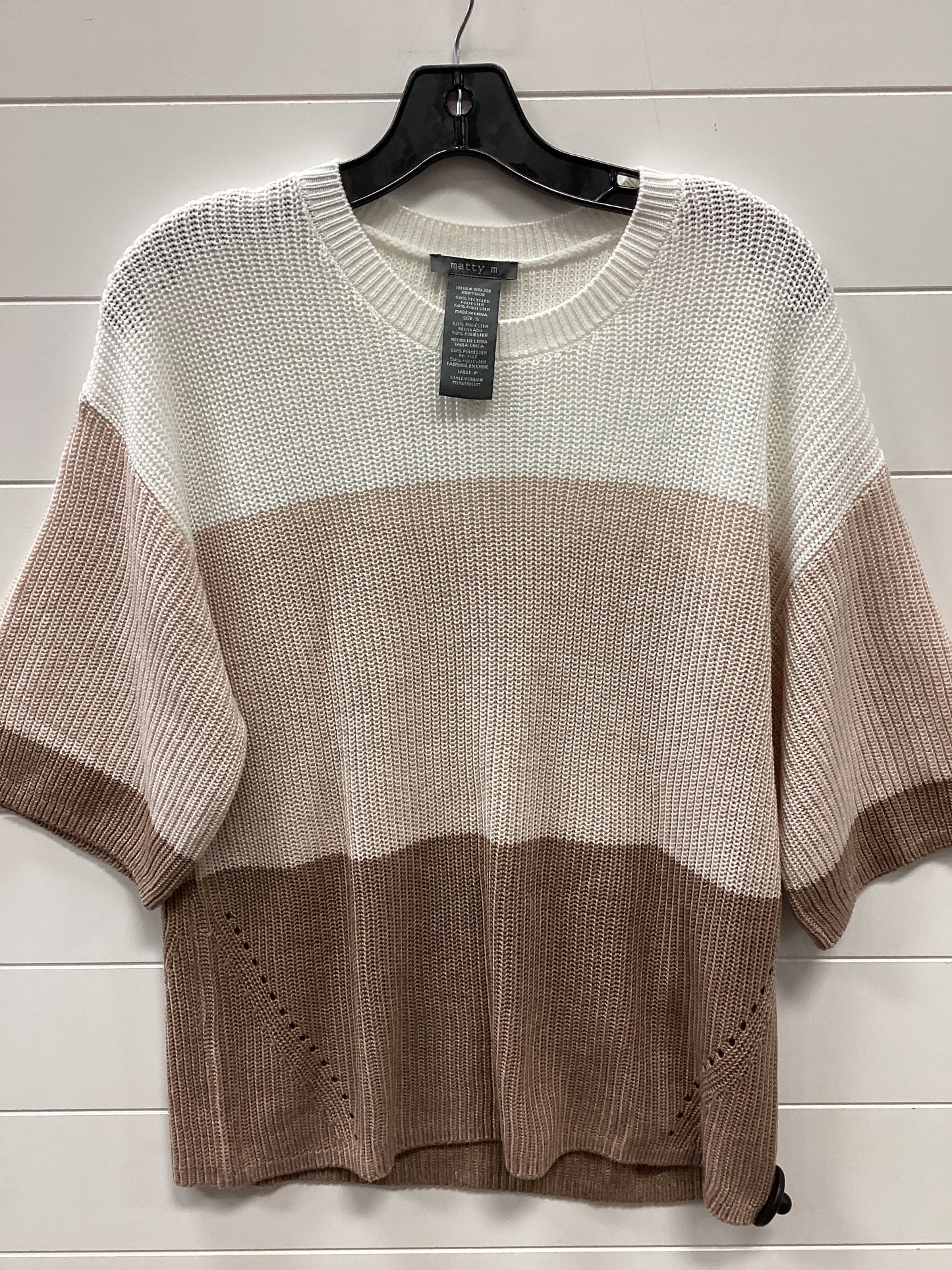 Top Ss By Matty M In Pink & White, Size:S