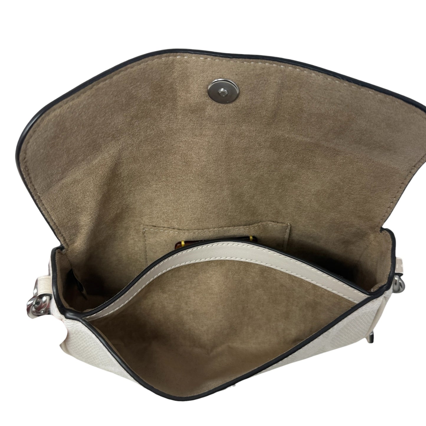 Hailey Flap Bag Designer By Coach, Size: Small