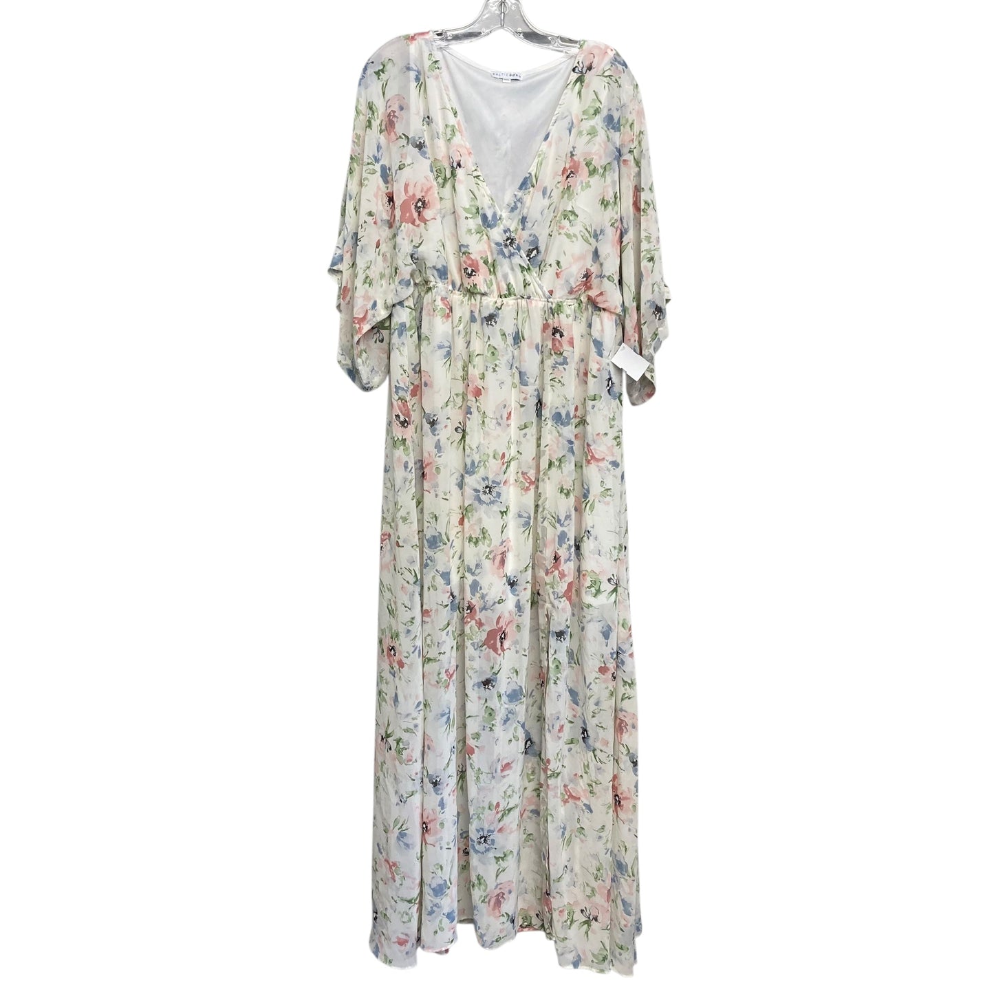 Dress Party Long By Baltic Born In Floral Print, Size:2X