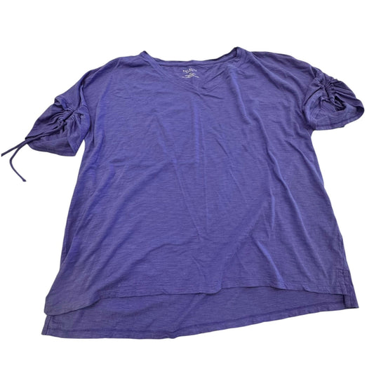 Top Ss By Talbots In Blue, Size:2X