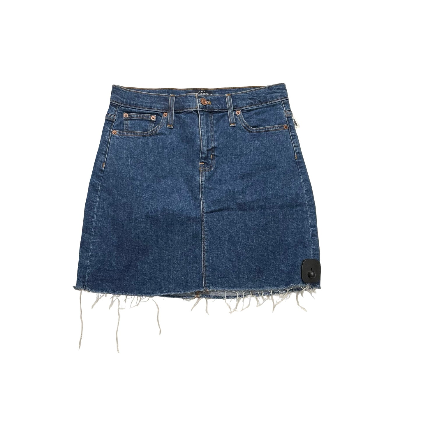 Skirt Mini & Short By J. Crew In Blue Denim, Size:2