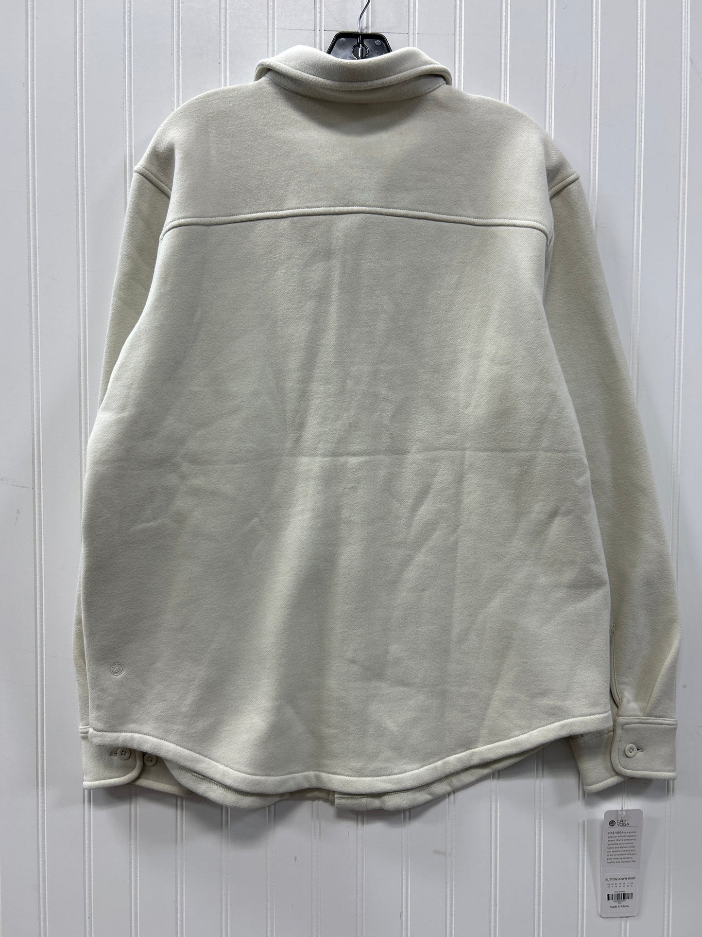 Jacket Other By Crz Yoga In Cream, Size:L NWT