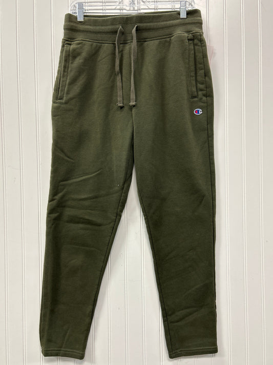 Athletic Pants By Champion In Green, Size:M