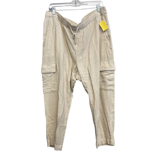 Pants Lounge By Gap In Cream, Size:16