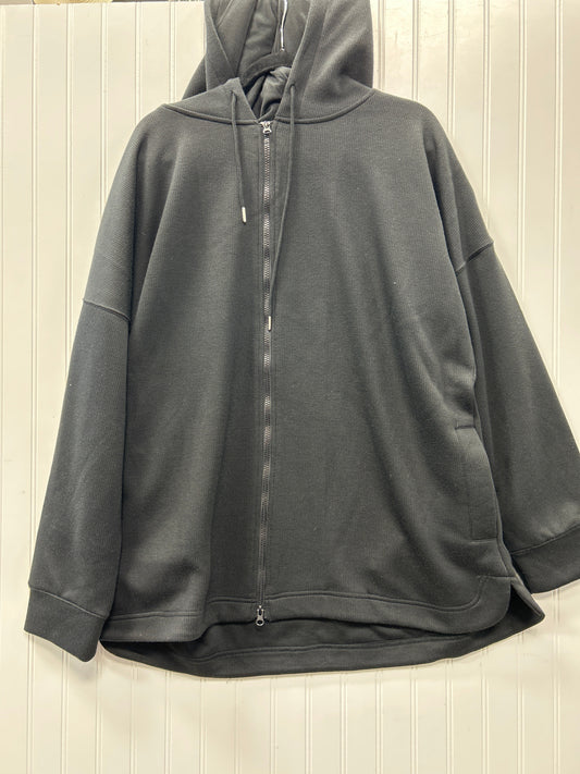Athletic Jacket By Mono B In Black, Size:3X