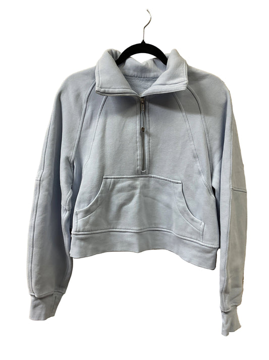 Athletic Sweatshirt Collar By Lululemon In Blue, Size:Xs