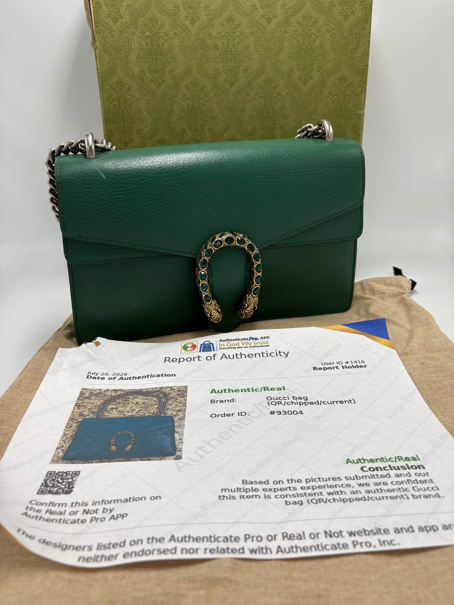 Gucci Dionysus Medium Leather Luxury Handbag