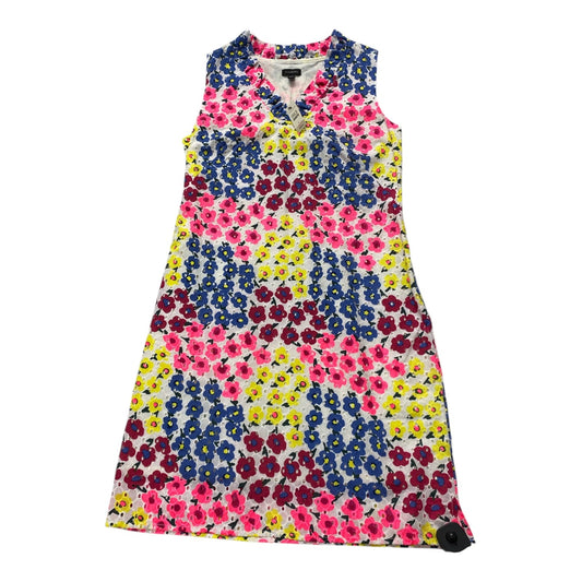 Dress Casual Midi By Talbots In Floral Print, Size:M
