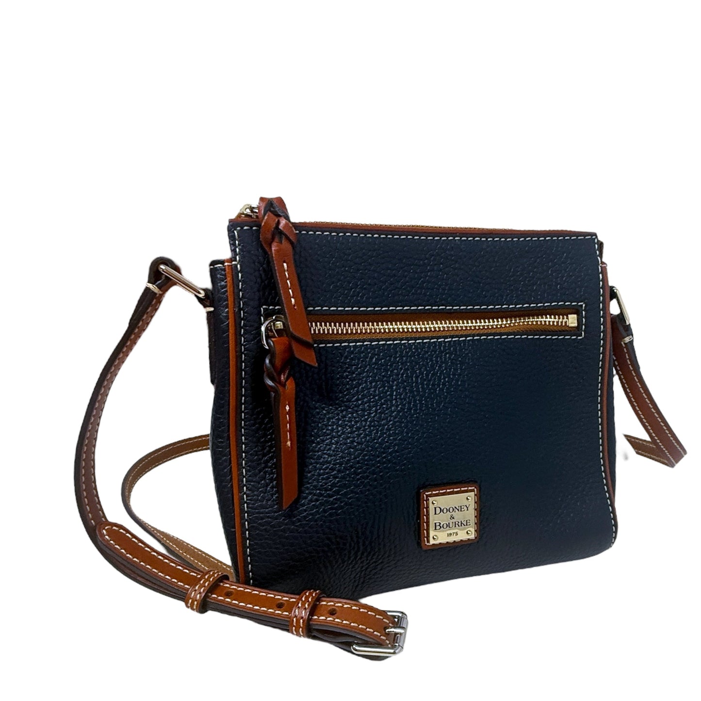 Pebble Grain Small Zip Crossbody Designer By Dooney And Bourke, Size: Small