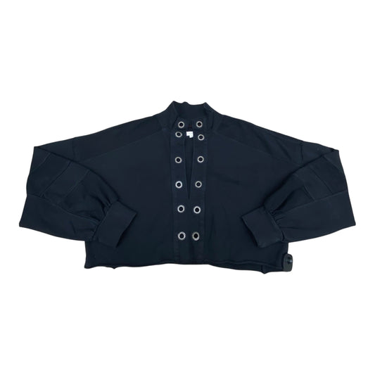 Sweatshirt Collar By Pilcro In Black, Size:M