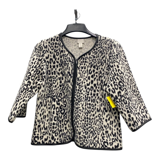 Blazer By Chicos In Animal Print, Size:S