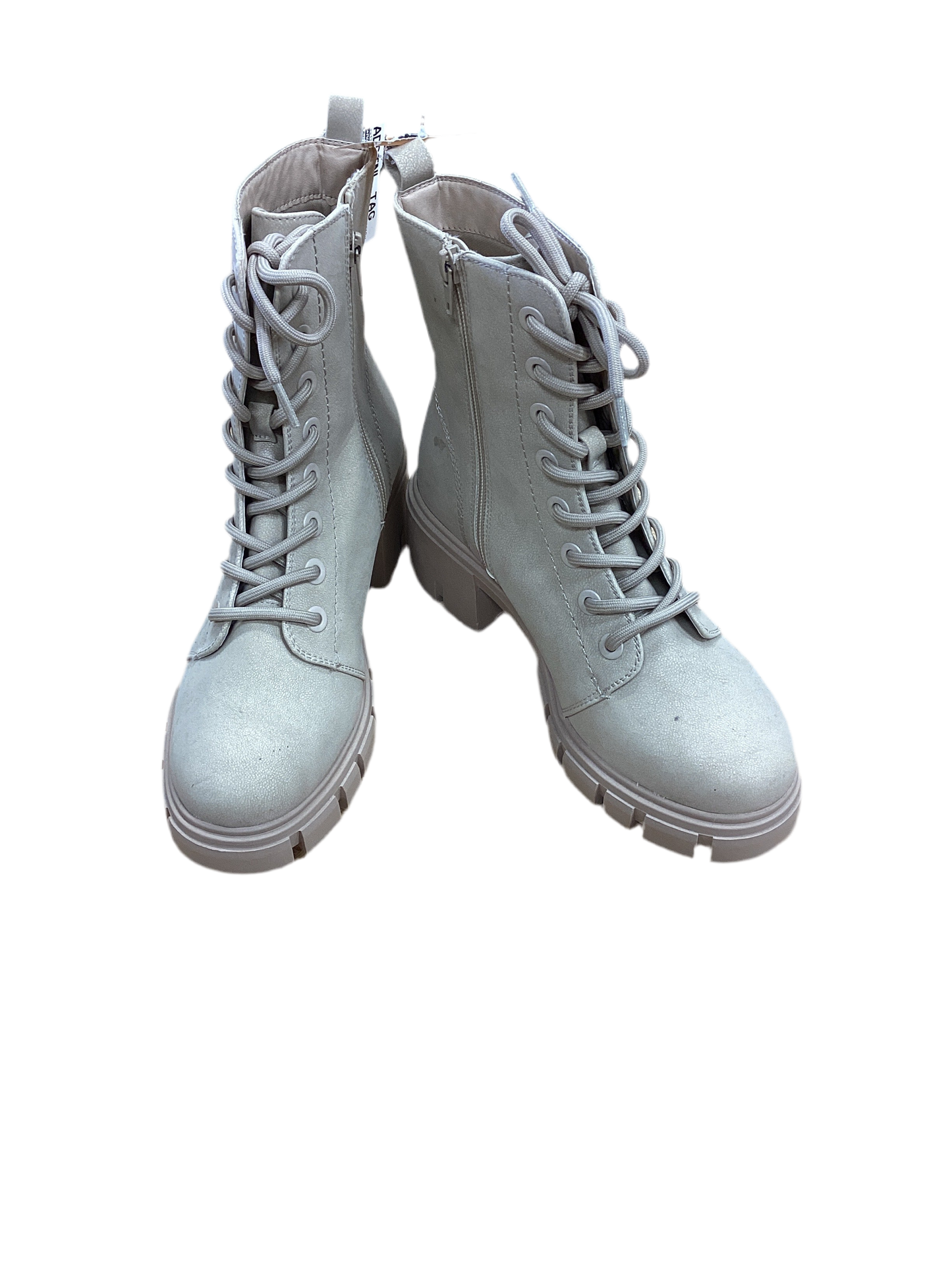 Boots Ankle Heels By Maurices In Cream, Size:8