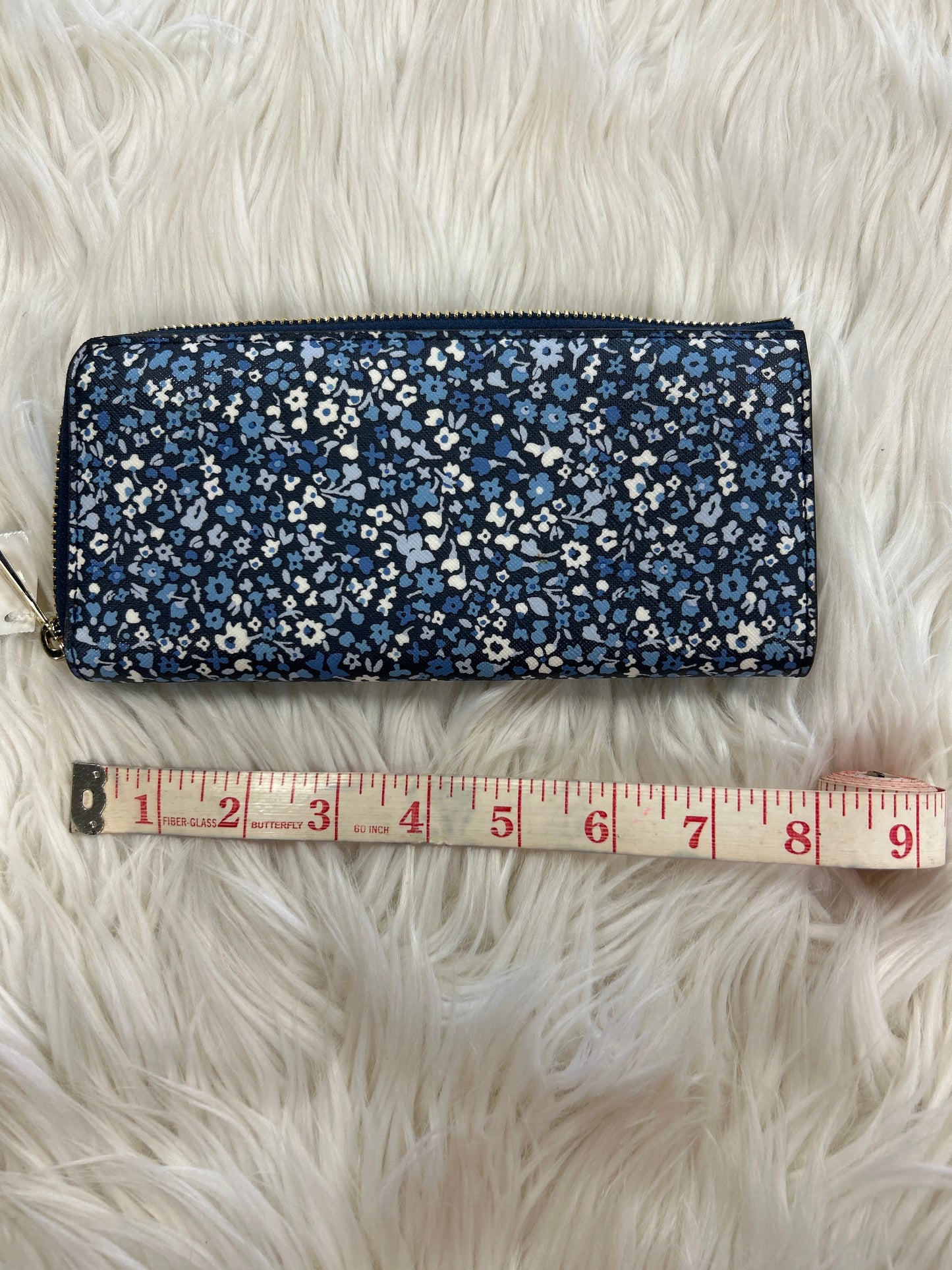 Wallet Designer By Michael Kors In Blue, Size:Medium