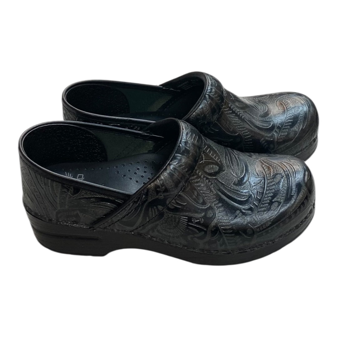 Shoes Heels Block By Dansko In Black, Size:7.5