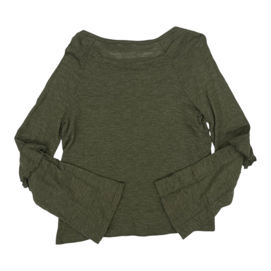 TOP LS by LUCKY BRAND In GREEN, Size: S