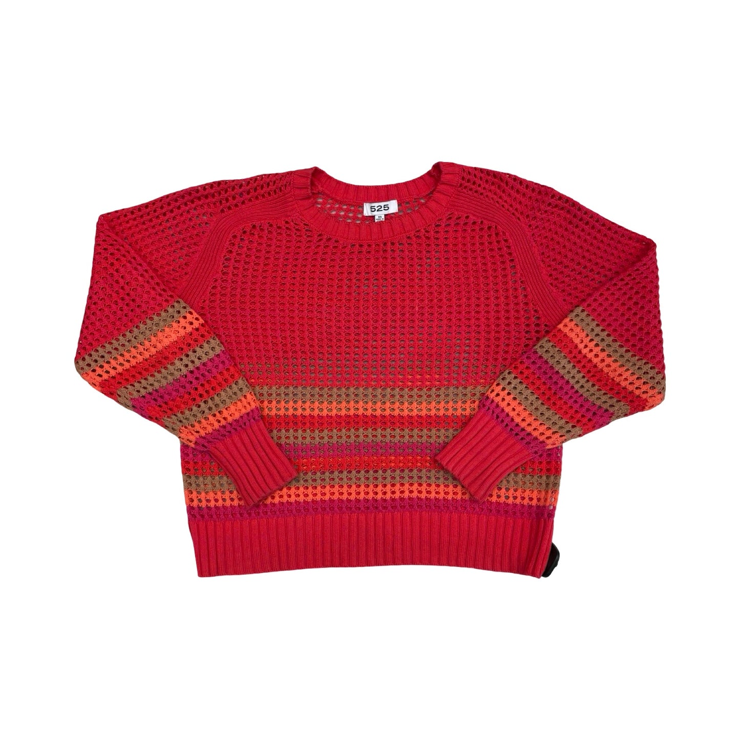 Sweater By 525 In Red, Size:Xs