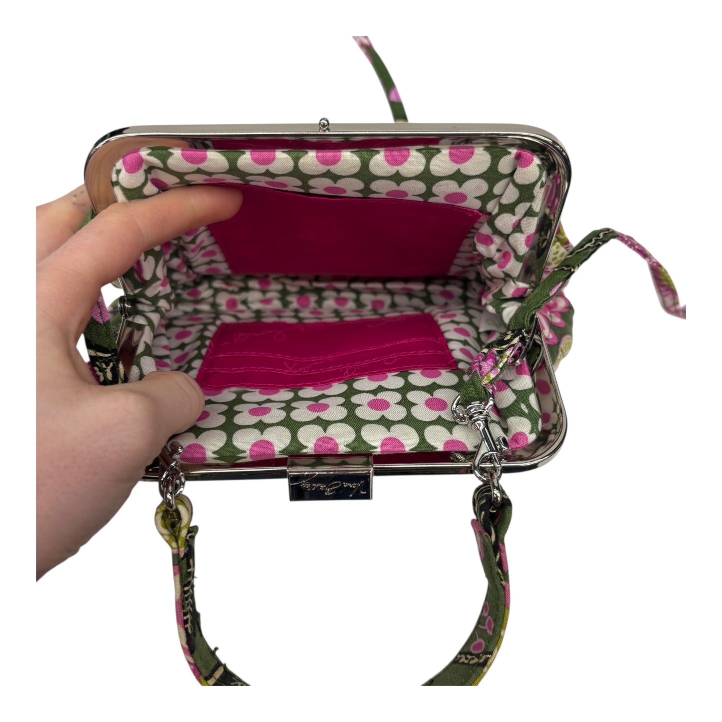 Crossbody By Vera Bradley In Floral Print, Size:Small