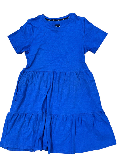 Dress Casual Midi By Gap In Blue, Size:M