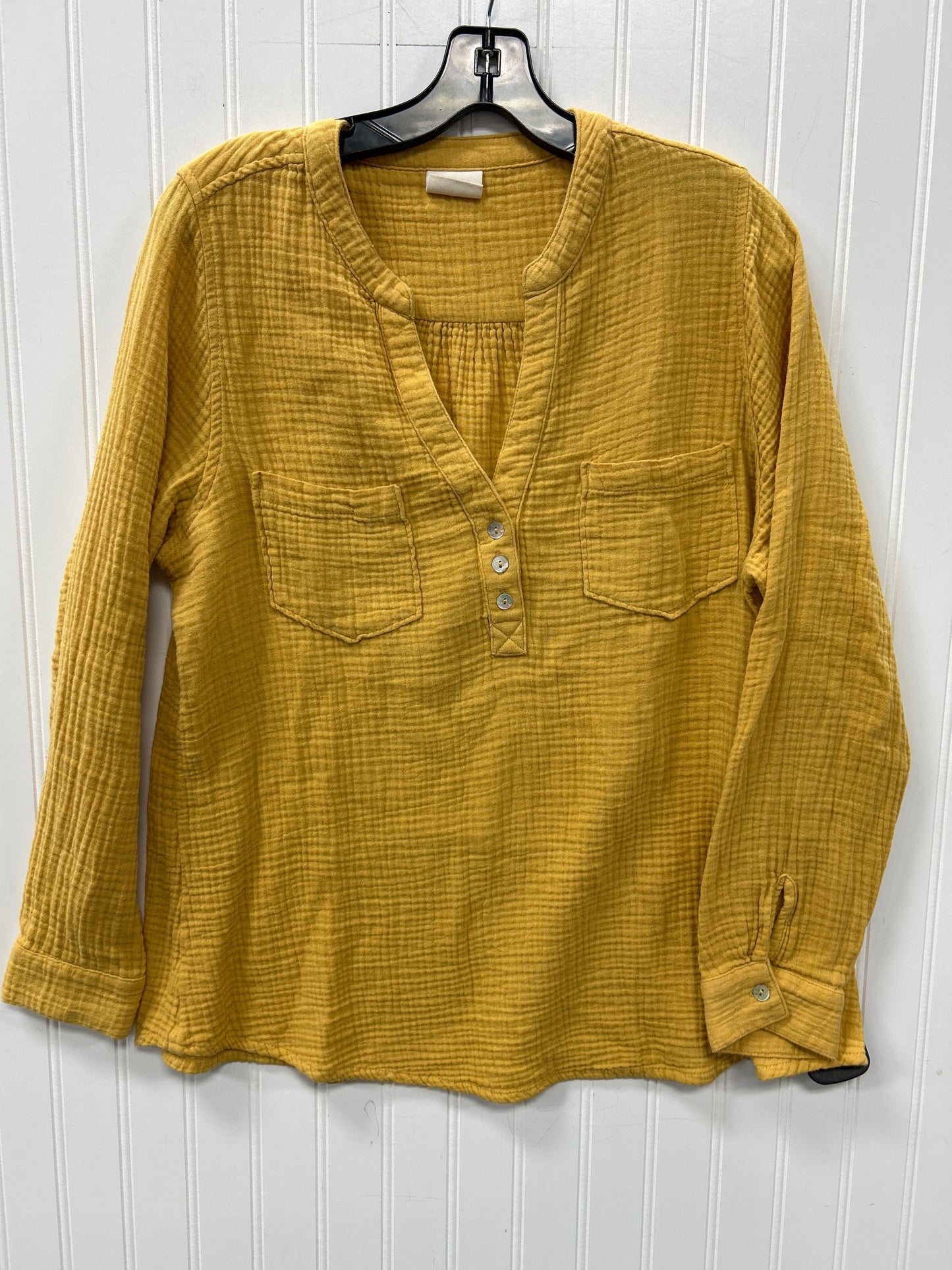 Top Ls By Cmc In Yellow, Size:L