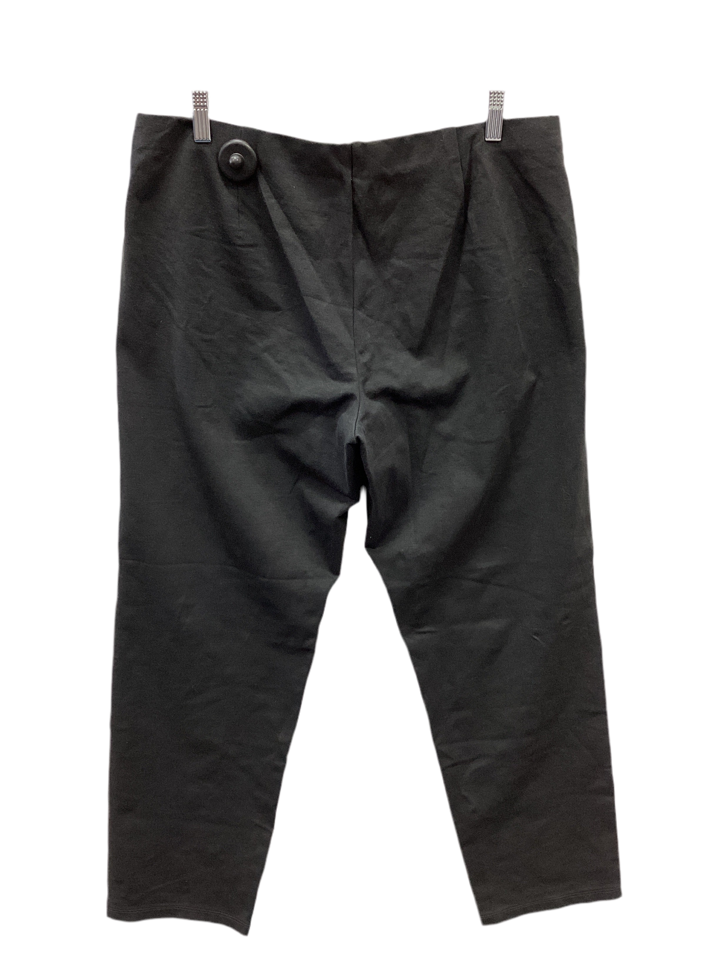 Dress Pants  By Eileen Fisher In Black, Size:L
