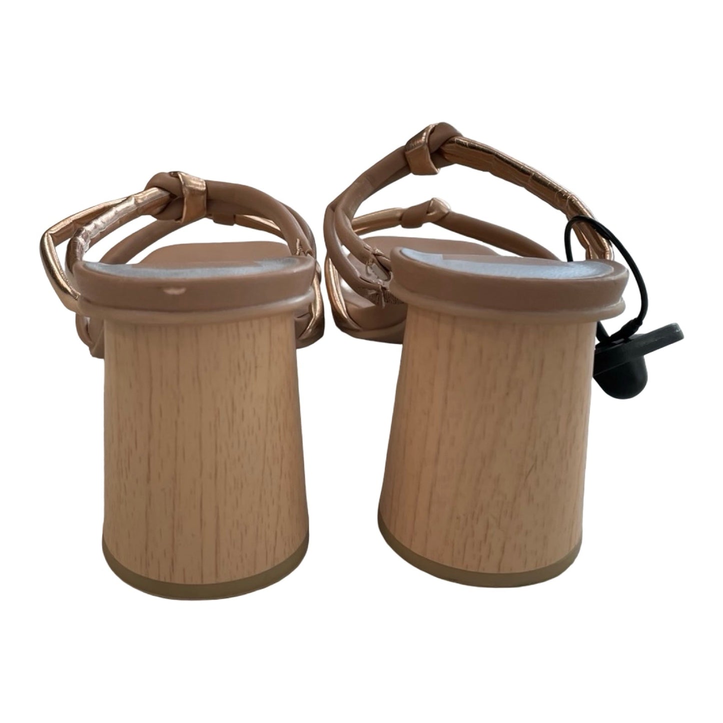Sandals Heels Block By Dolce Vita In Tan, Size:7.5