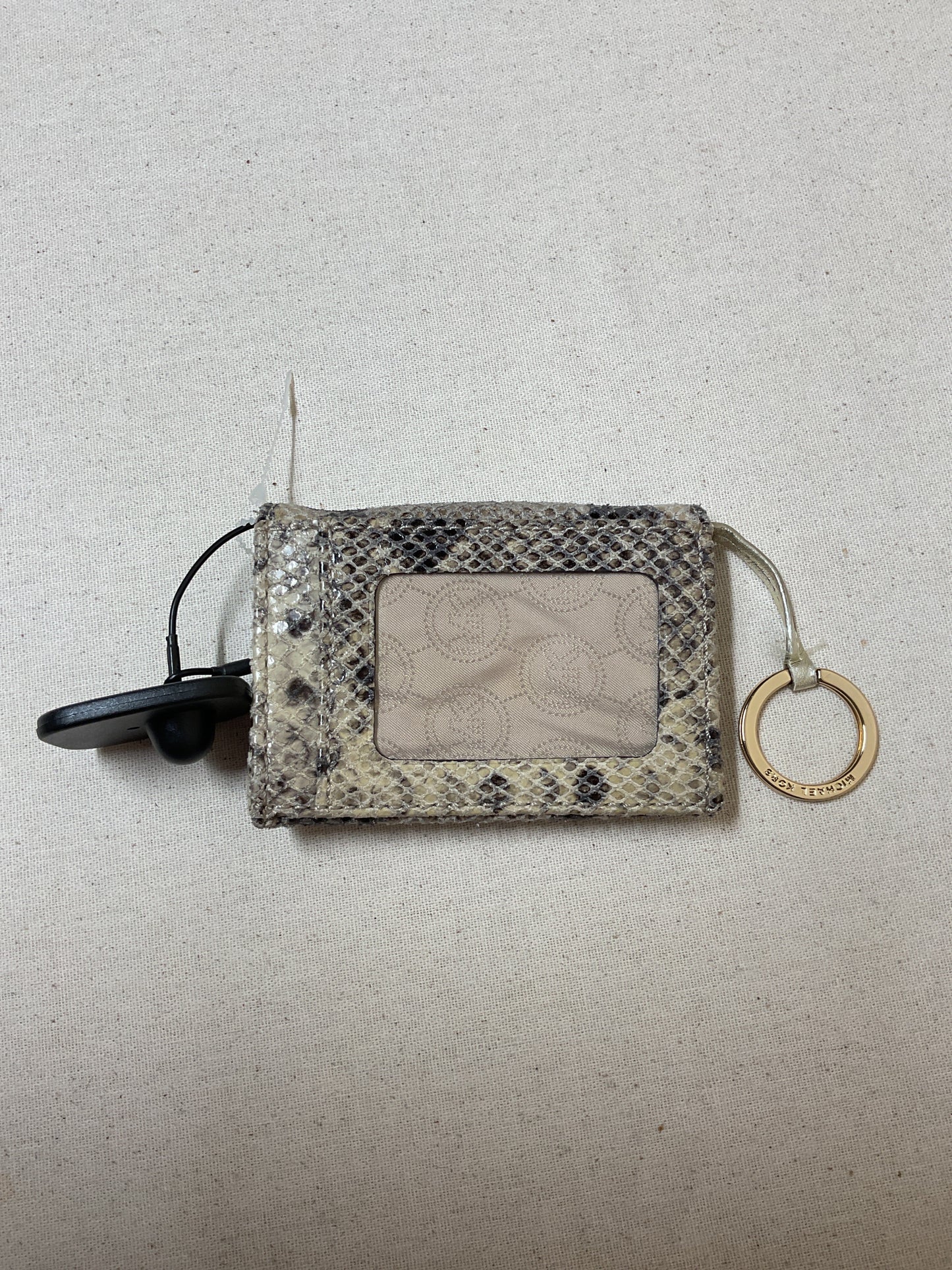 Wallet Designer By Michael Kors In Snakeskin Print, Size:Small