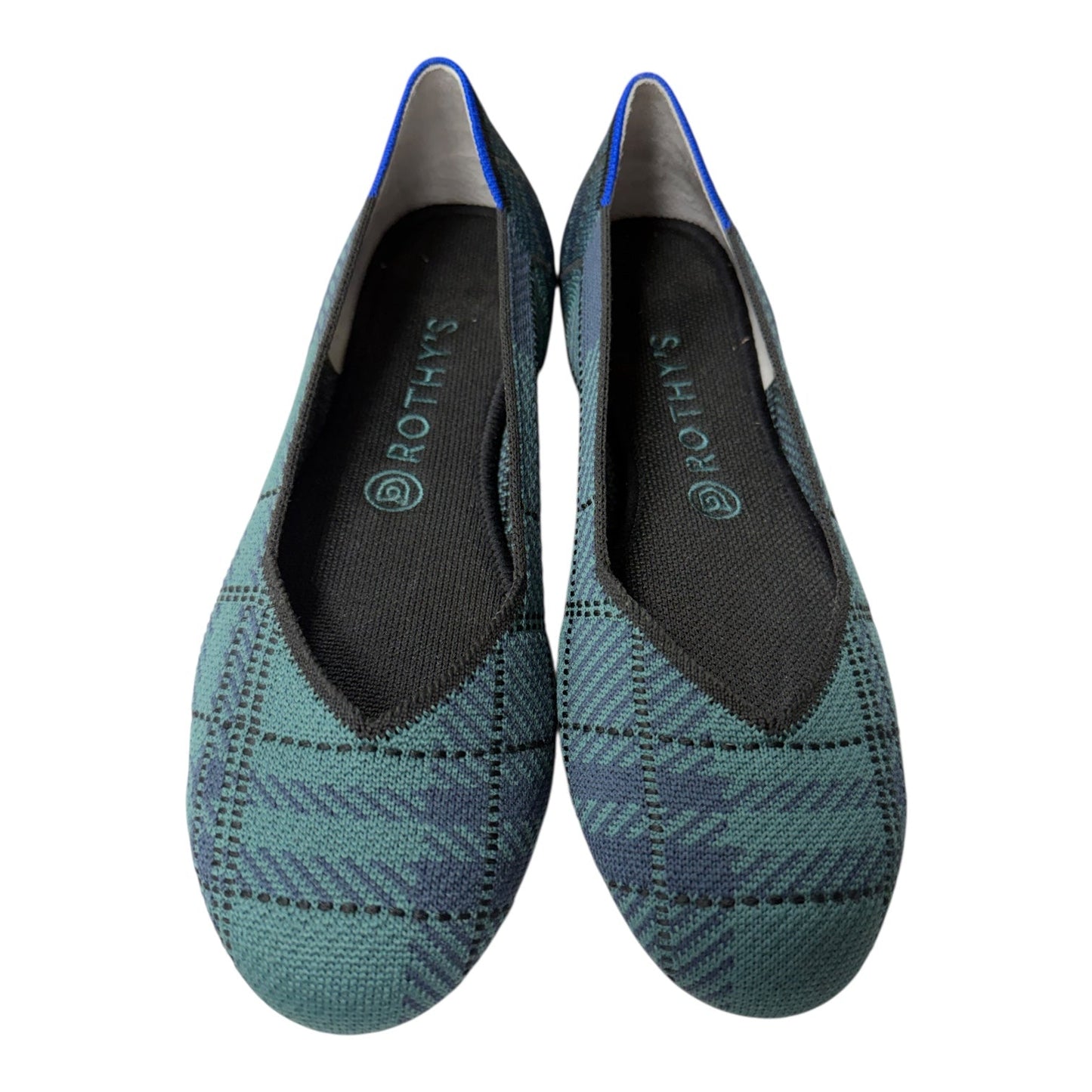 Shoes Flats By Rothys In Green, Size:9