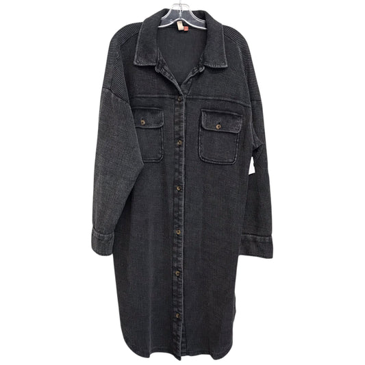 Cardigan By Pilcro In Grey, Size:M