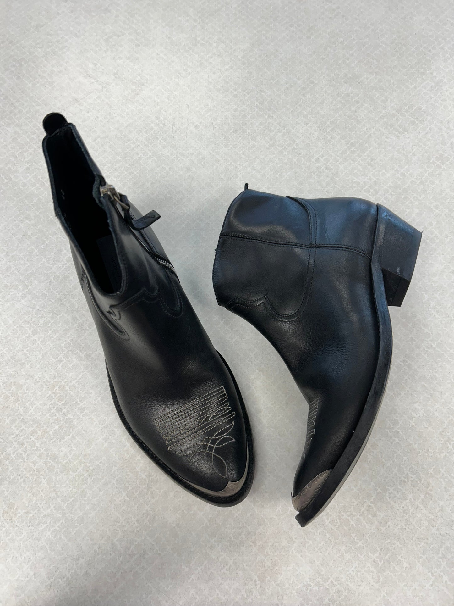 Boots Luxury Designer By Golden Goose In Black, Size:10/40