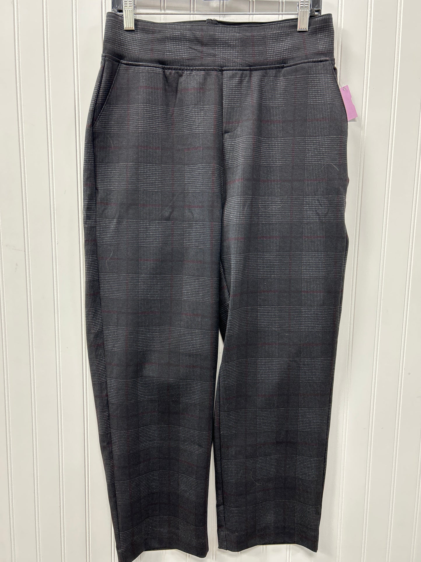 Pants Wide Leg By Zenana In Grey, Size:L