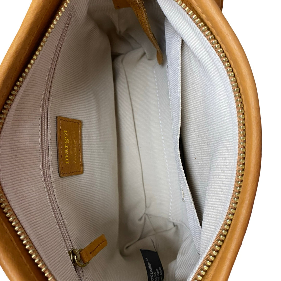 Handbag By Margot In Brown, Size:Small