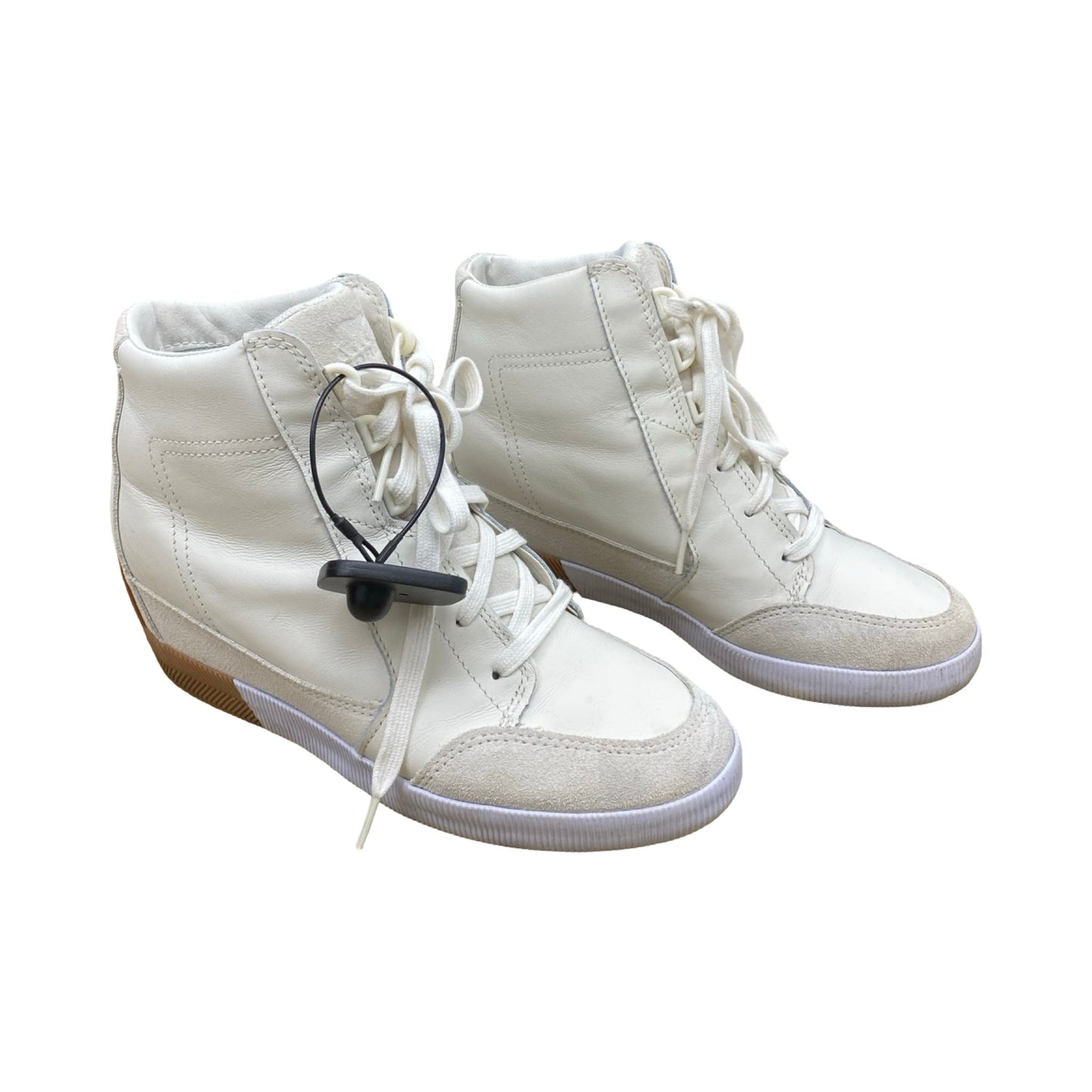 Shoes Designer By Sorel In White, Size:9