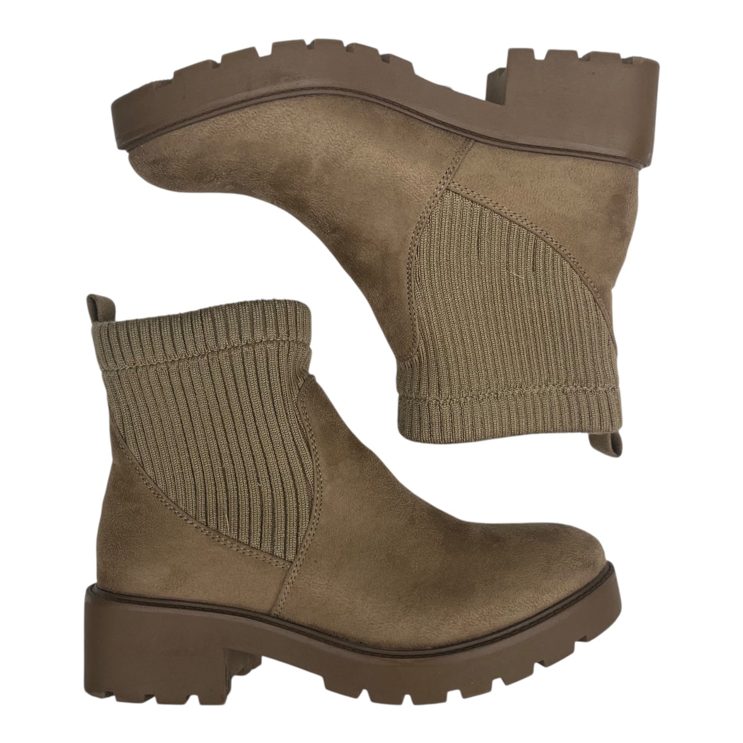 Boots Ankle Heels By Sonoma In Brown, Size:6.5