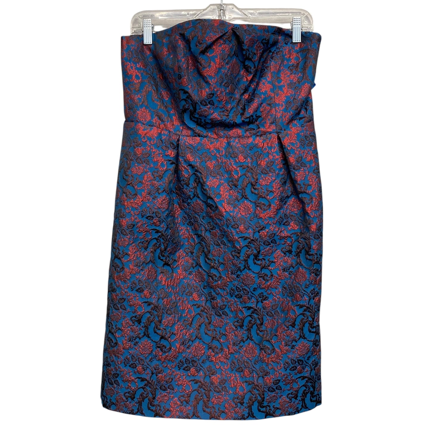 Dress Party Short By Leifnotes In Blue & Red, Size:12