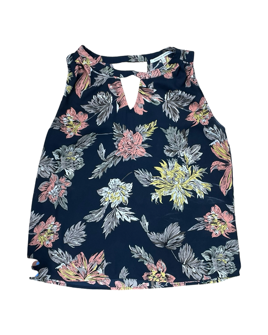 Top Sleeveless By Collective Concepts In Blue, Size:L