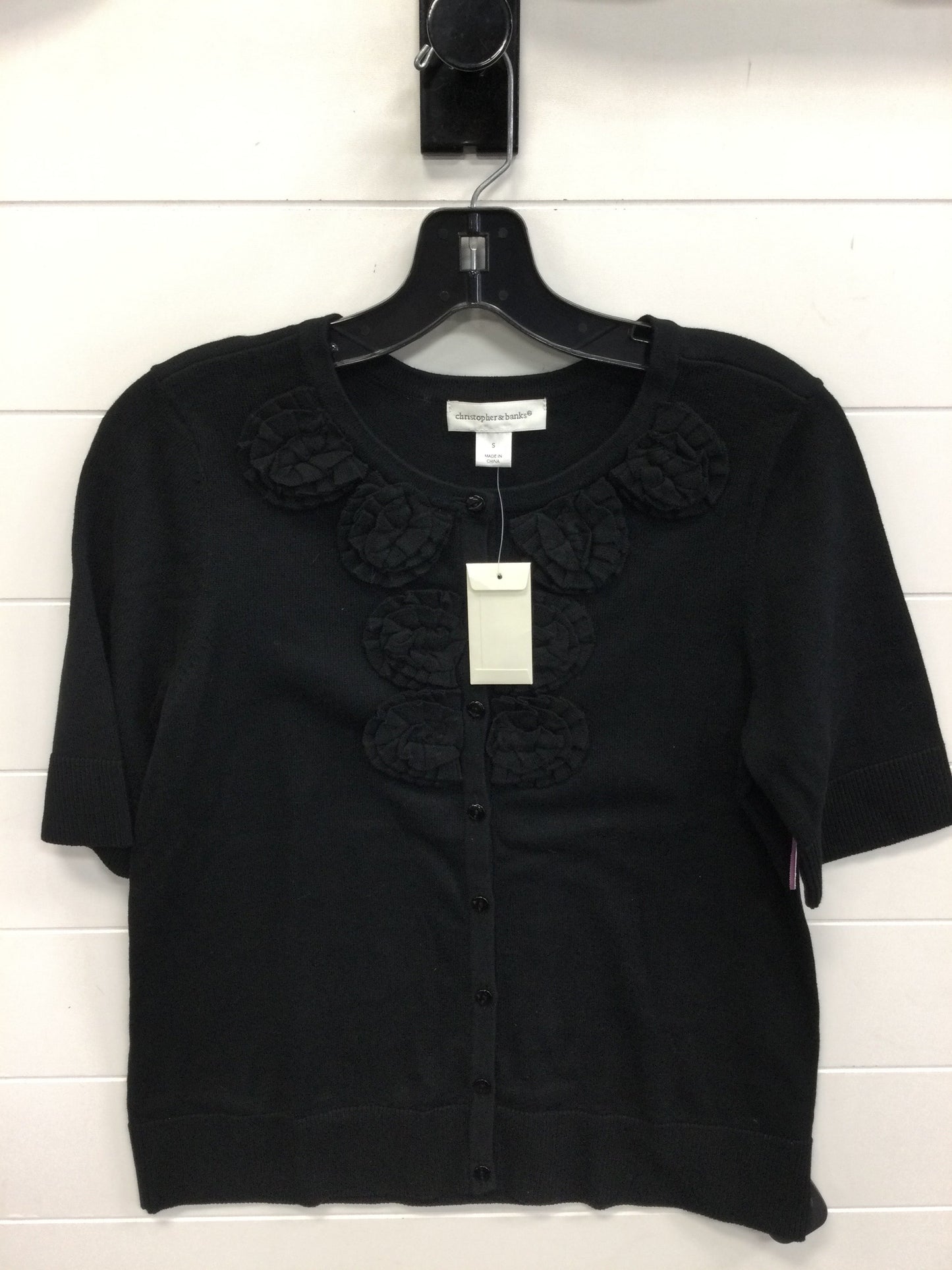 Top Ss By Christopher And Banks In Black, Size:S