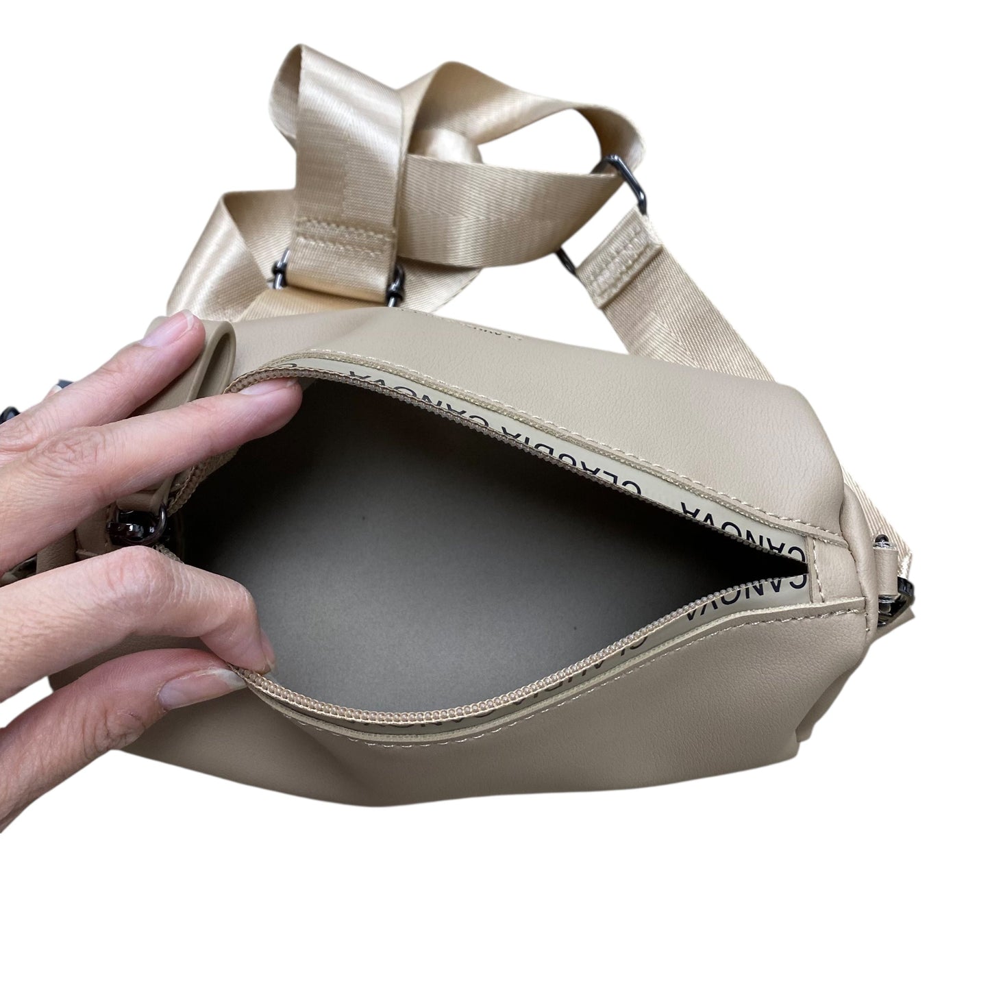 Handbag By Cmc In Tan, Size:Small