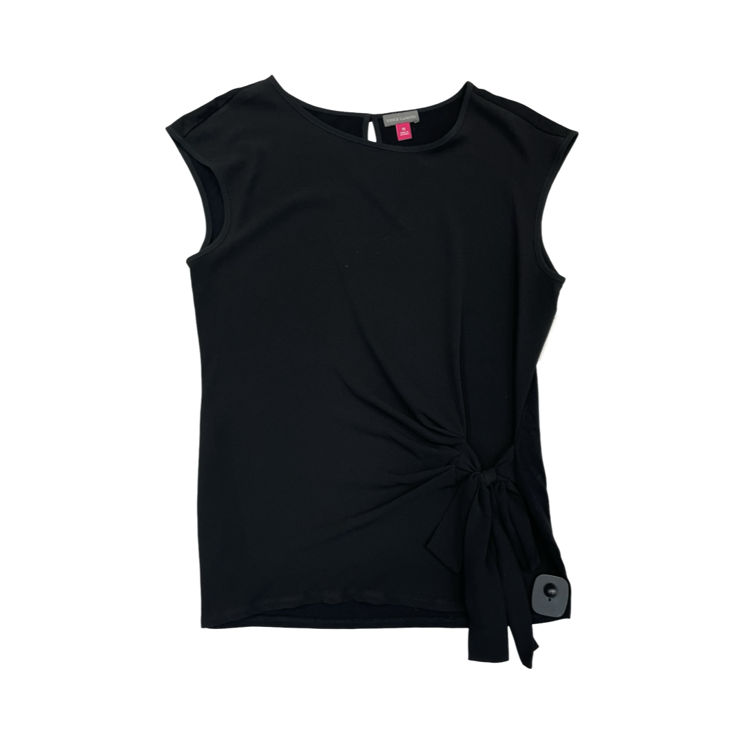Top Sleeveless By Vince Camuto In Black, Size:Xs