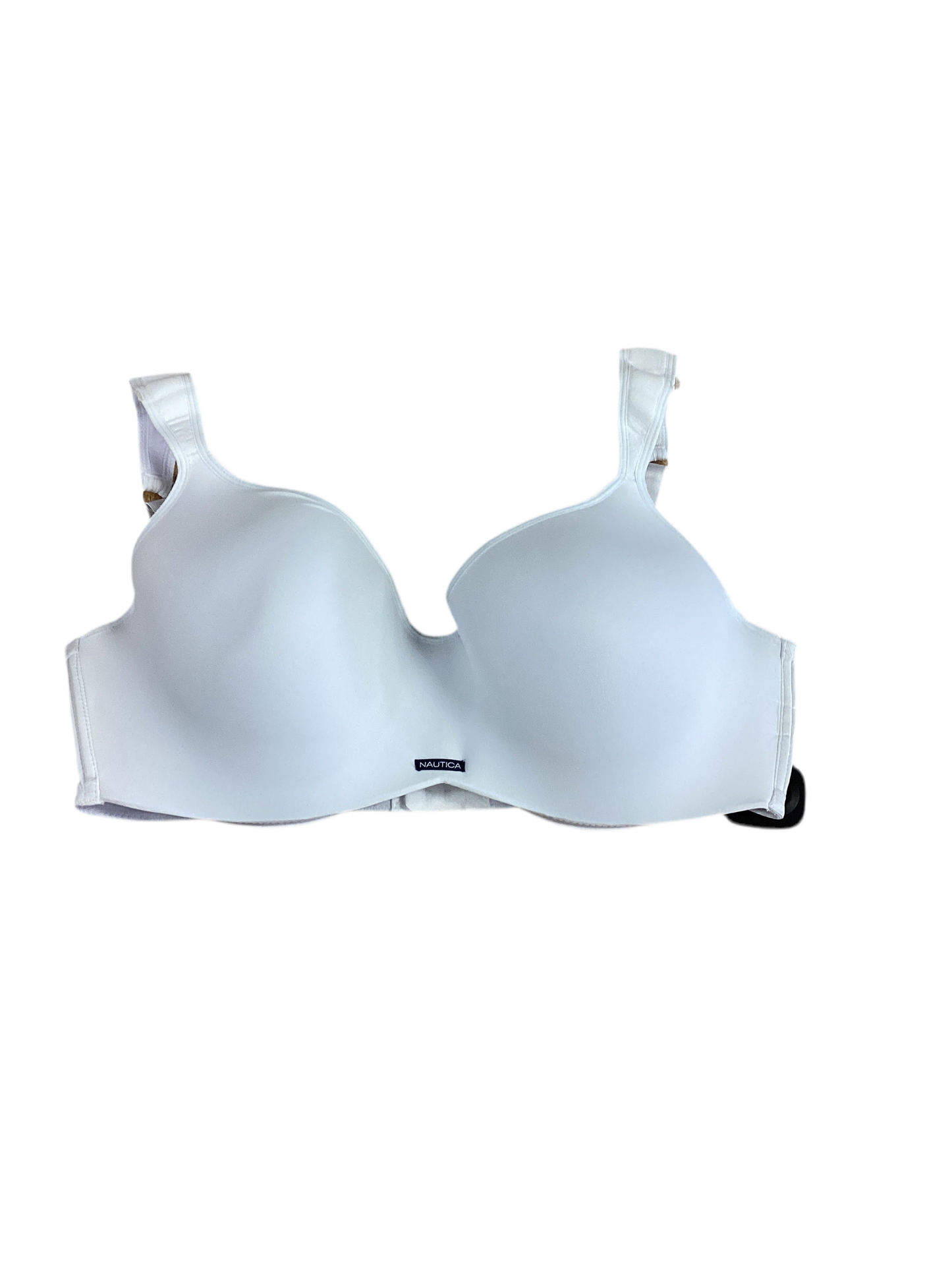 Bra By Nautica In White, Size:1X