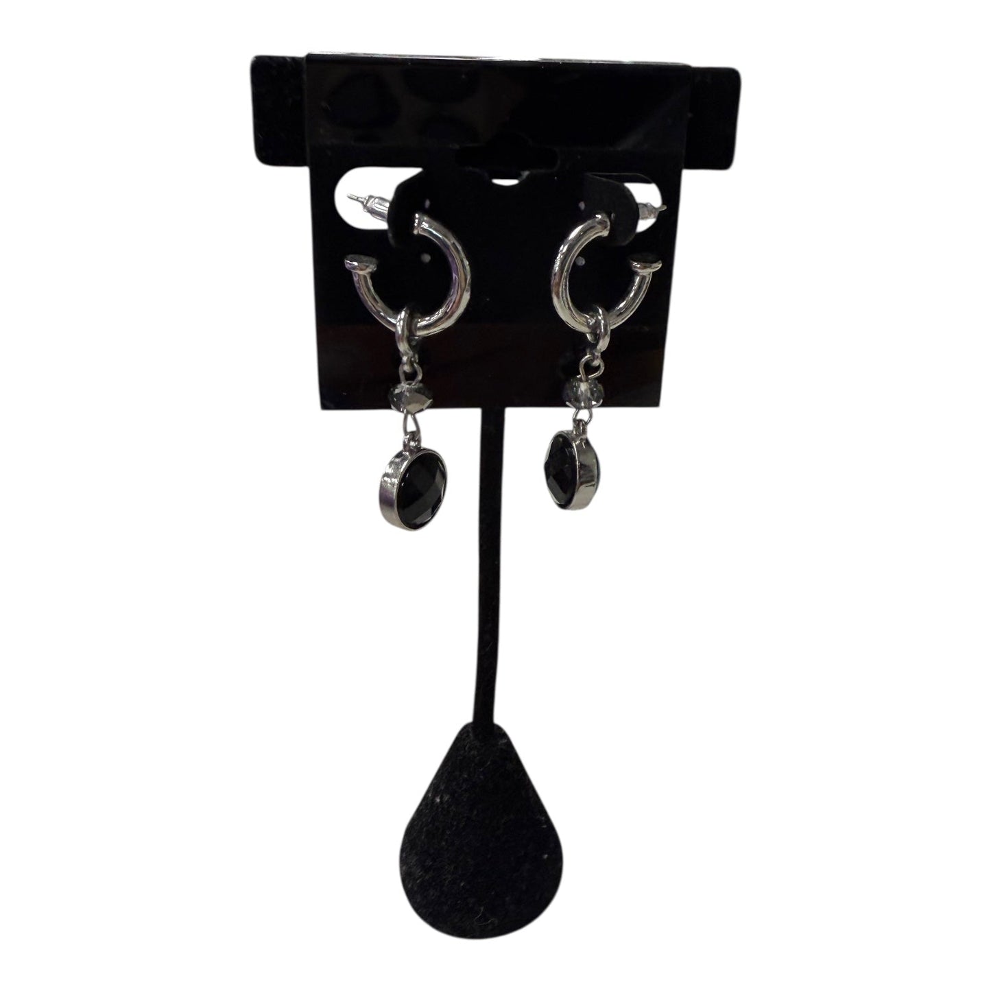 Earrings Dangle/Drop By White House Black Market In Black & Silver