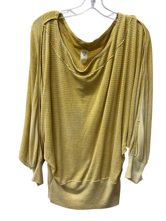 Top Ls By We The Free In Yellow, Size:Xs