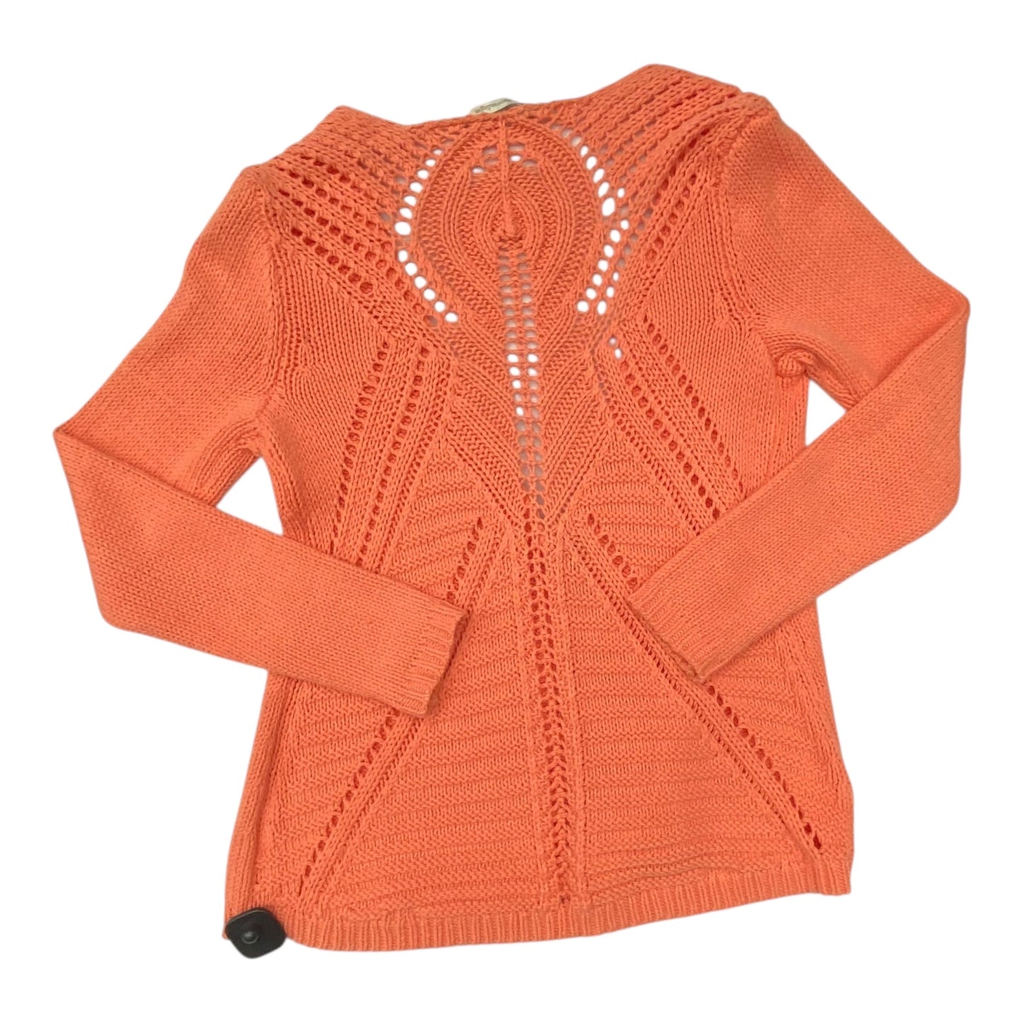 Sweater Cardigan By Soft Surroundings In Coral, Size:M