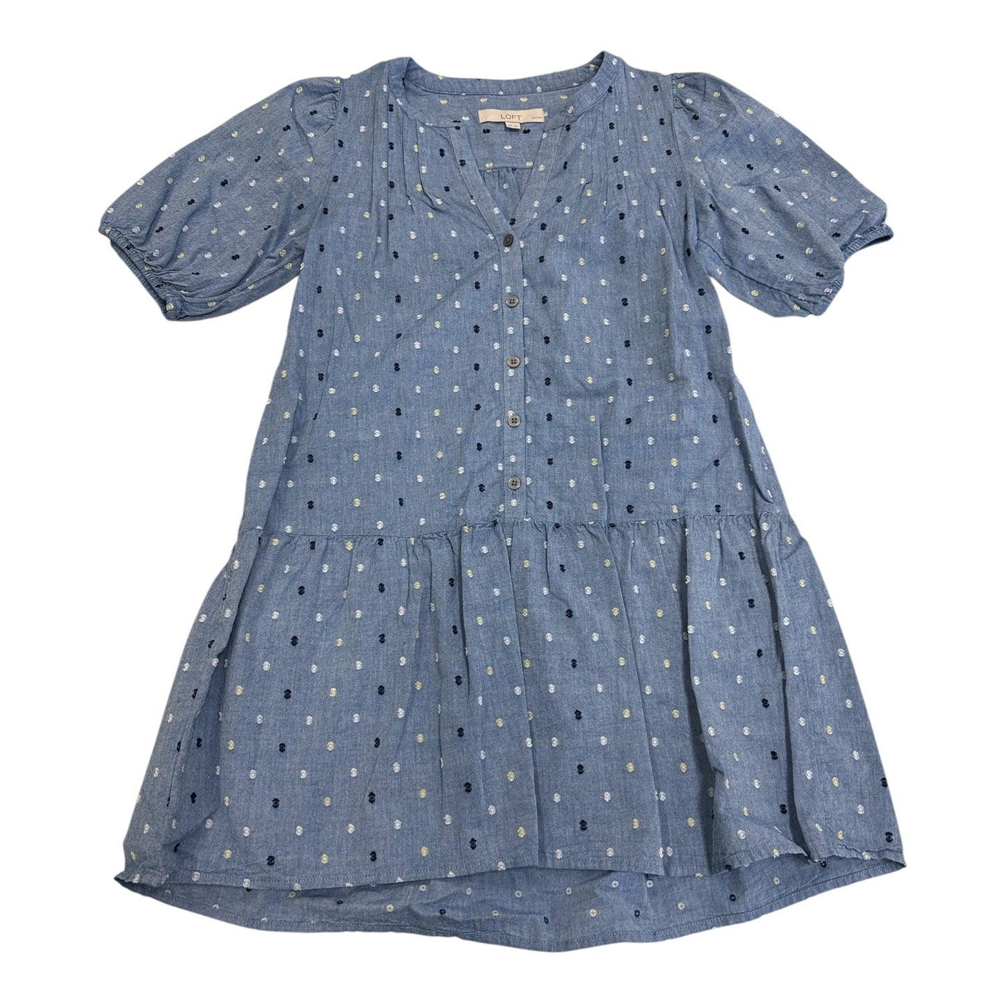 Dress Casual Short By Loft In Blue, Size:Xxsp