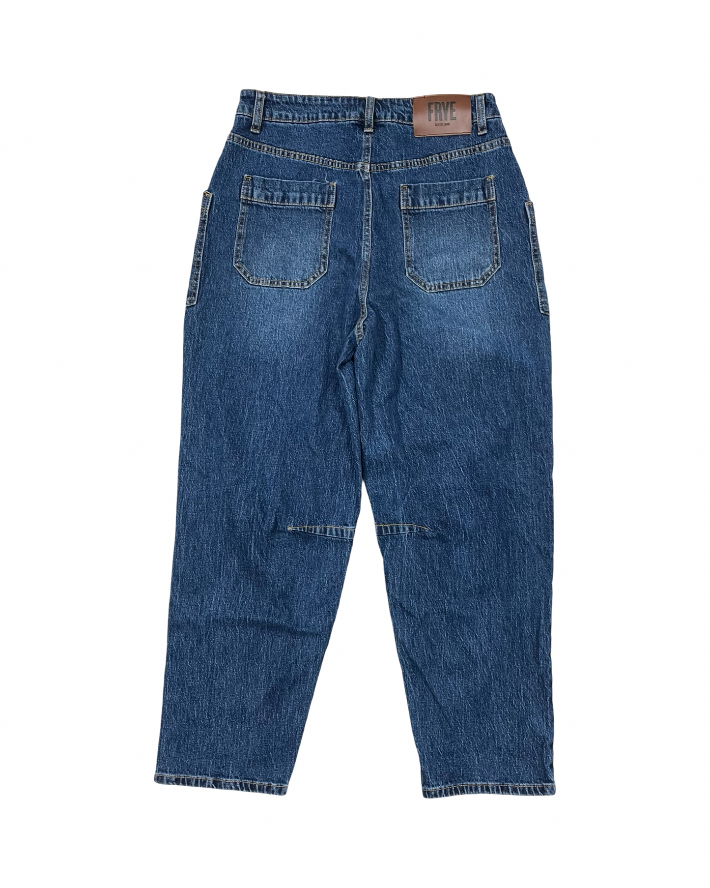 Jeans Designer By Frye In Blue Denim, Size:4