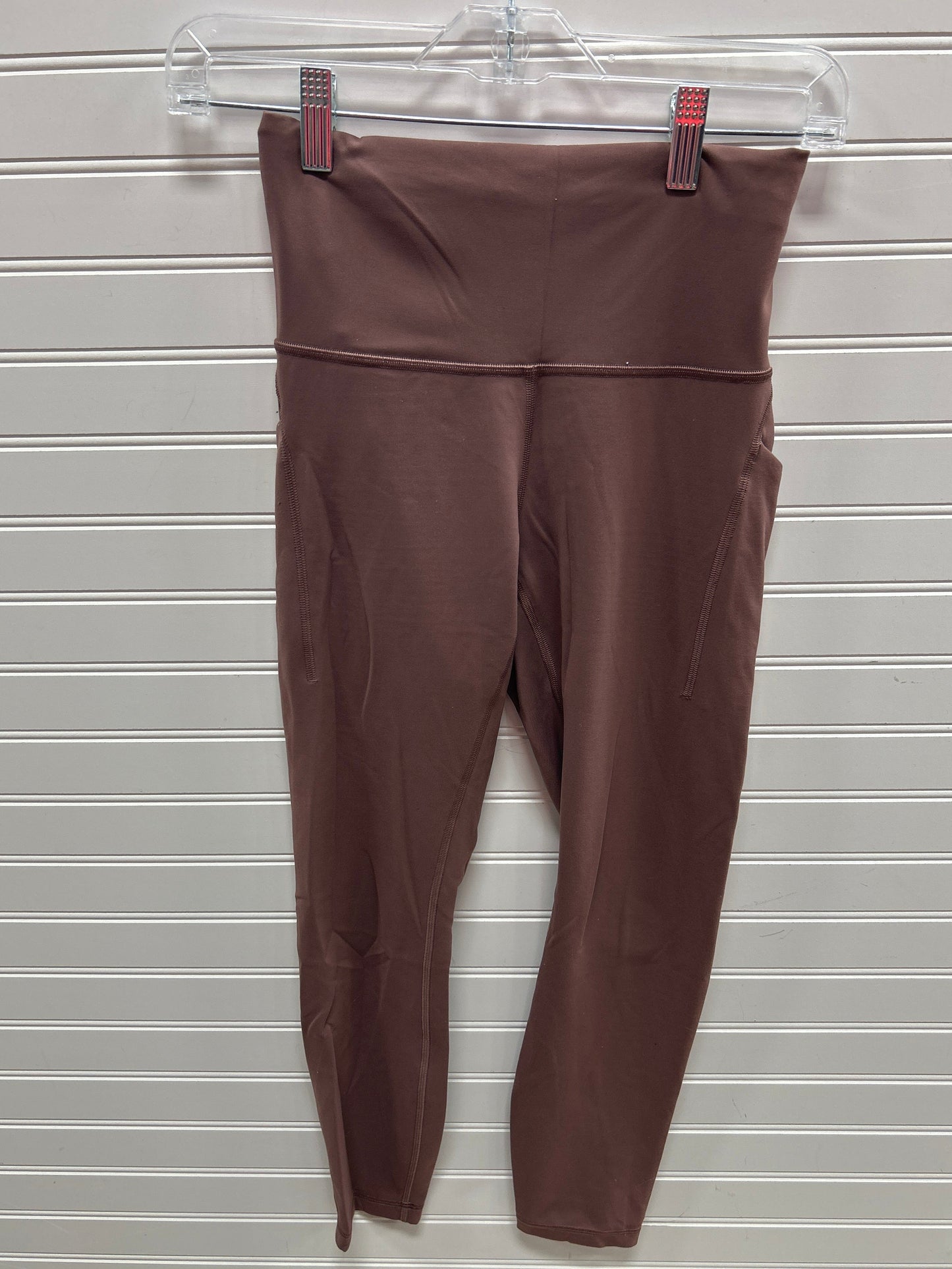 Athletic Leggings By Lululemon In Brown, Size:6