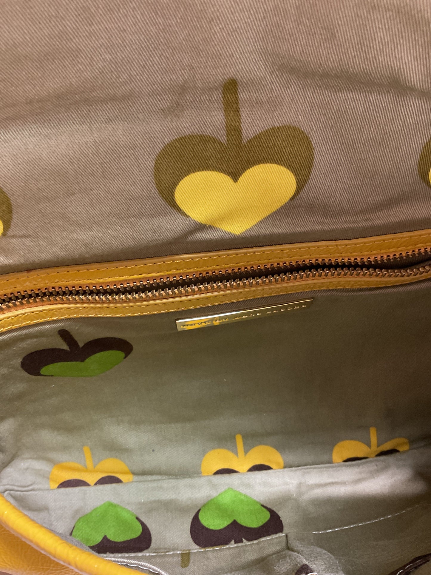 Handbag Designer By Marc By Marc Jacobs In Yellow, Size:Large