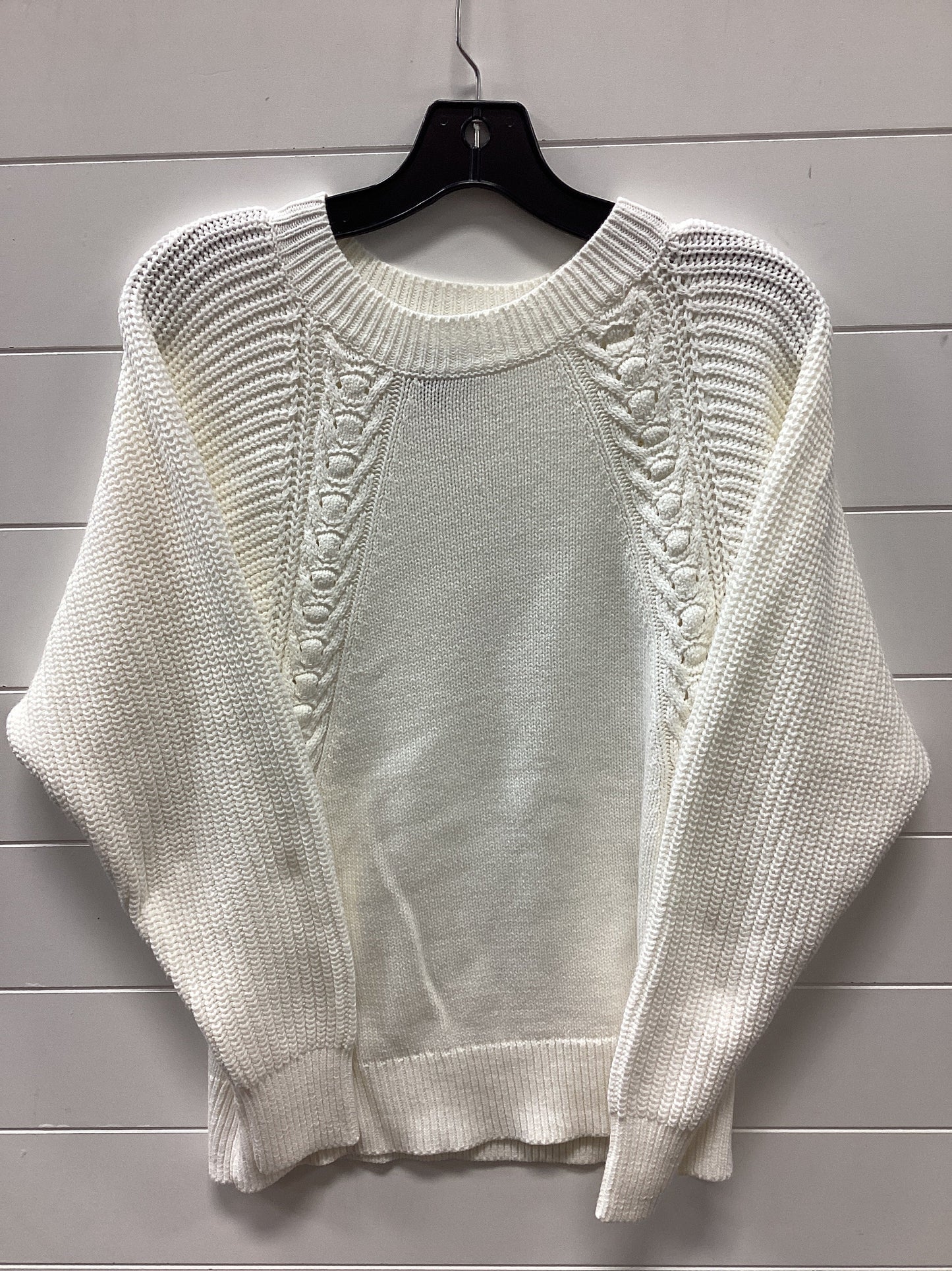 Sweater By Simply Vera In Cream, Size:S