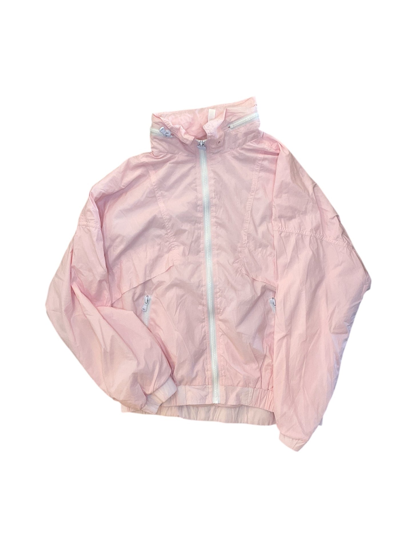 Jacket Windbreaker By Fabletics In Pink, Size:Xs